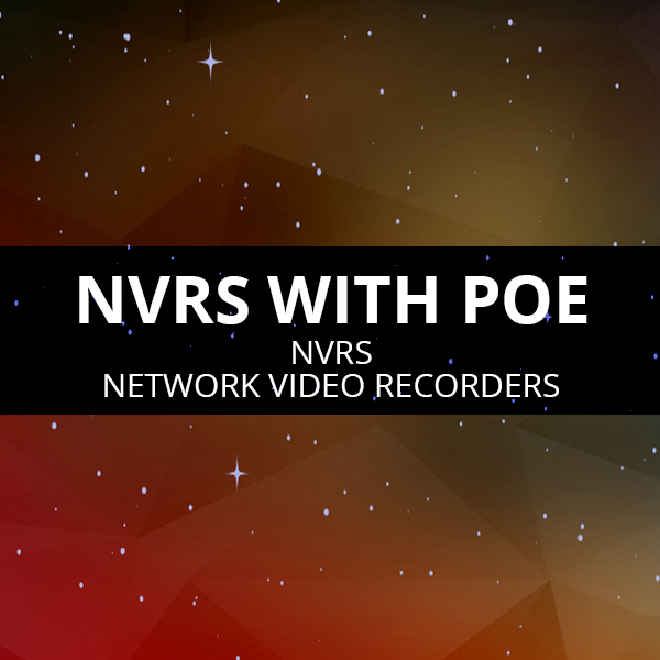NVRs with PoE