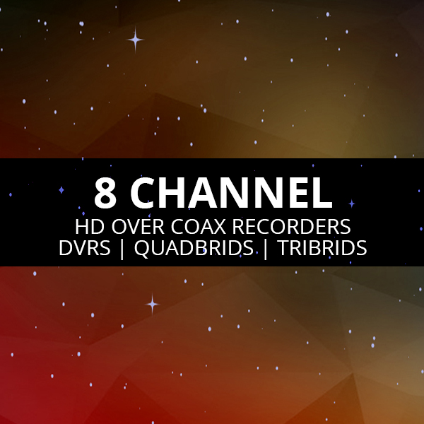 8 Channel DVRs